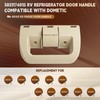 QJPT 2 Pack 3851174015 RV Refrigerator Door Handle Compatible with