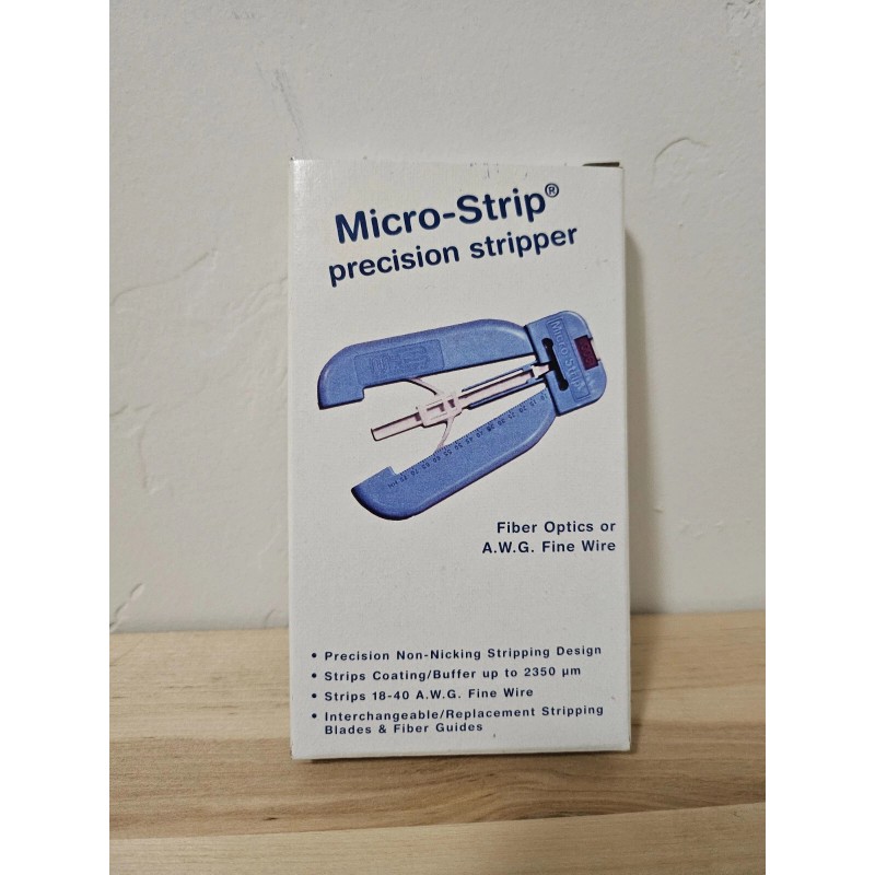 Micro Electronics - Micro-Strip MS-1-FS Fiber Optics Precision Stripper -