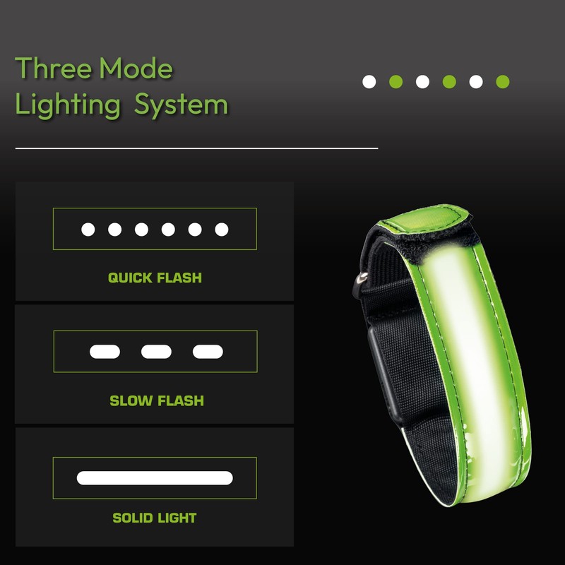 iN LED Reflective Safety Armband | LED High Visibility Reflective