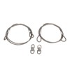 2 Pcs 1 Meter Trailer Lifting Cable 125542 304 Stainless