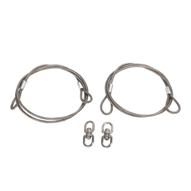 2 Pcs 1 Meter Trailer Lifting Cable 125542 304 Stainless