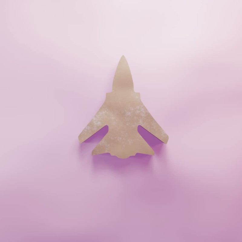Jet Fighter Cookie Cutter - 3 Sizes
