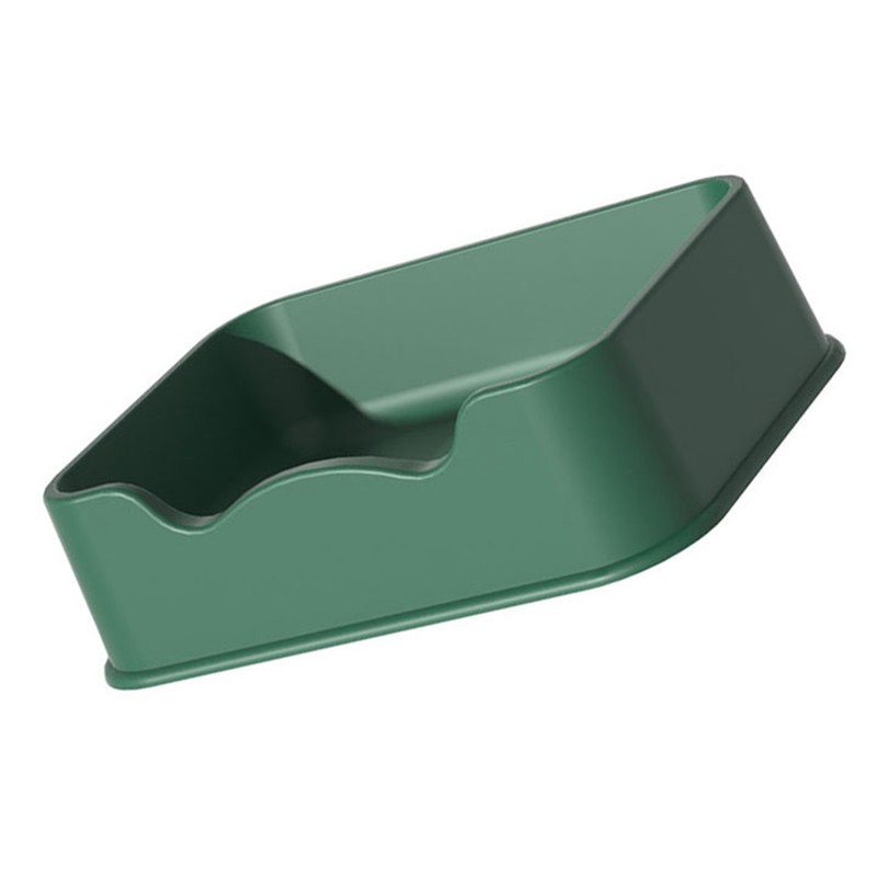 Cat Litter Pan Square Large Capacity Cat Litter Basin Spatter