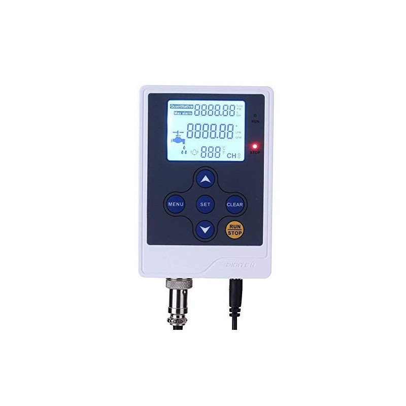 DIGITEN LCD Display Water Flow Control Meter Liquid Quantitative Controller