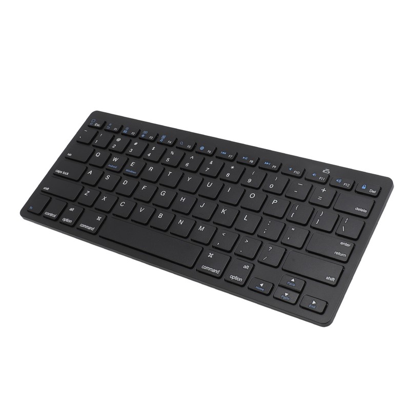 78 Keys Wireless Keyboard with Silent Buttons Ultra Slim Bluetooth