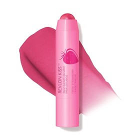 Bálsamo labial de Revlon, bálsamo labial tintado beso, maquillaje facial con hidratación duradera, SPF 20, infundido con aceites de frutas naturales, fresa fresca 025, 0.01 onzas
