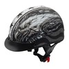 Vega Warrior Half Helmet 7830-055, Eagle Grey Flag, X-Large