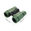 sourcing map Binoculars 4X30 Compact Foldable Binoculars Shock Proof Dark