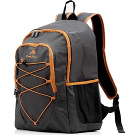 CampFeuer Cool Backpack 30 Litres | Lightweight and Waterproof | Grey | Insulated Bag for BBQ, Camping, Beach and Outdoor Activities