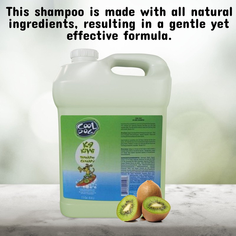Pet Silk Shampoo, Cool Dog K-9 Kiwi Cucumber, 320 Oz