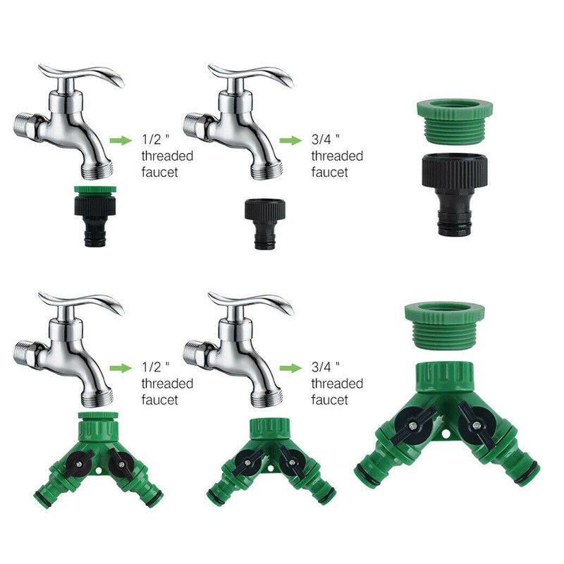 100ft 30M Auto Drip Irrigation System Kit Timer Micro Sprinkler