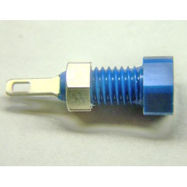 RADIALL  FALCON JET  US MILITARY 10  RADIALL R921931 NOS BLUE INSULATED FEMALE PANEL 2MM BANANA SOCKET 21MM L 5M