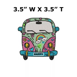 Athena Brands Woodstock Patch Iron on Peace Love Music Fest Dove Hippie Boho Retro Psychedelic