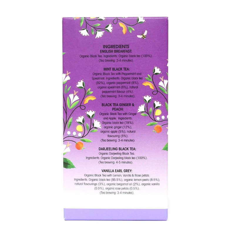 English Tea Shop Movers & Shakers Tea Bag Sachets, 20-Piece