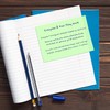 Evergreen Goods 12 Pads Sticky Post Notes Pastel Green Coloured