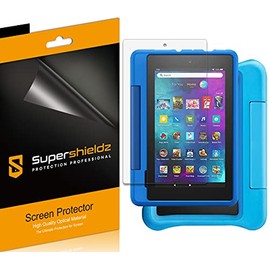 (3 Pack) Supershieldz Designed for All New Fire 7 Kids and Fire 7 Kids Pro Tablet 7 inch (9th and 7th Generation, 2019 and 2017 Release) Screen Protector, High Definition Clear Shield (PET)