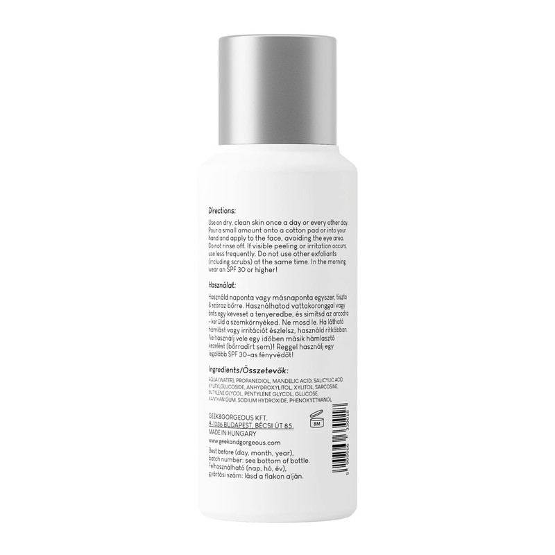 Geek & Gorgeous Cheer Up 6% Mandelic and BHA -