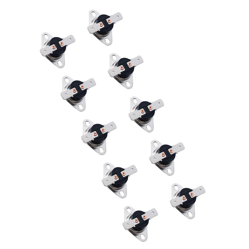 10Pcs Thermal Control Switch Normally Closed NC Temp Controller 100