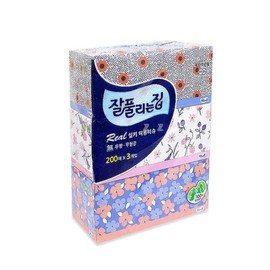 200 sheets / 200매X3개입 콧물 하이티슈 실키 미용