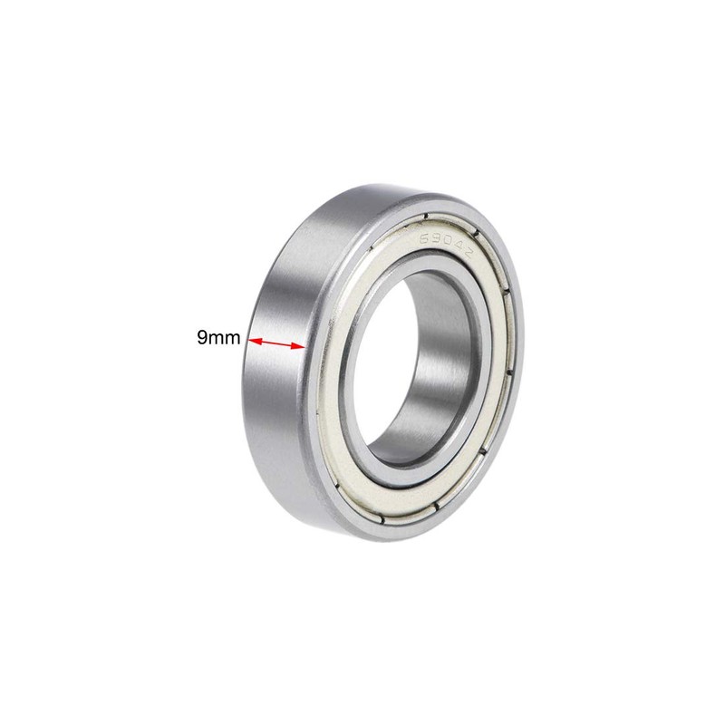 sourcing map 6904ZZ Deep Groove Ball Bearing 20 mm x