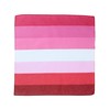 CTM Striped Lesbian Pride Bandana, Pink