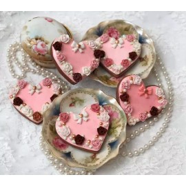 Unbranded 3D Rose Flower Silicone Fondant Mold  - Wedding, Christening, Birthday Cookies