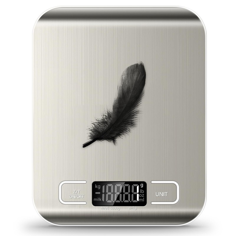 Food Scale, 11lb Kitchen Scale with 6 Units Tare Function