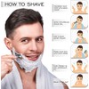 Rastrillo para Afeitar, Maquinilla de afeitar de doble con 5