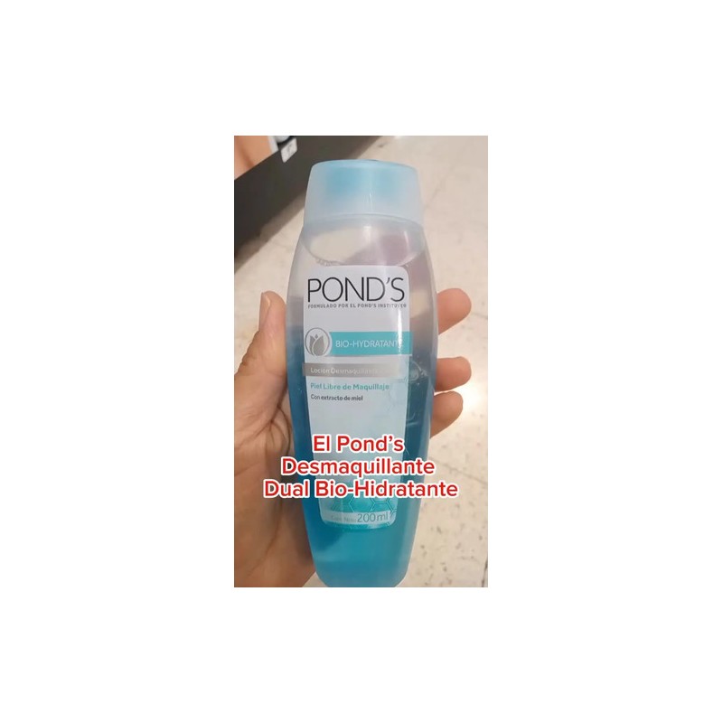 Pond’s Loción Desmaquillante Dual Bio-Hydratante 200 ml Piel Normal