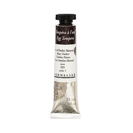 Sennelier : Egg Tempera : 21ml tube Raw Umber