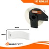 Bubprint Labels compatible to replace Brother DK-11201 DK 11201 for