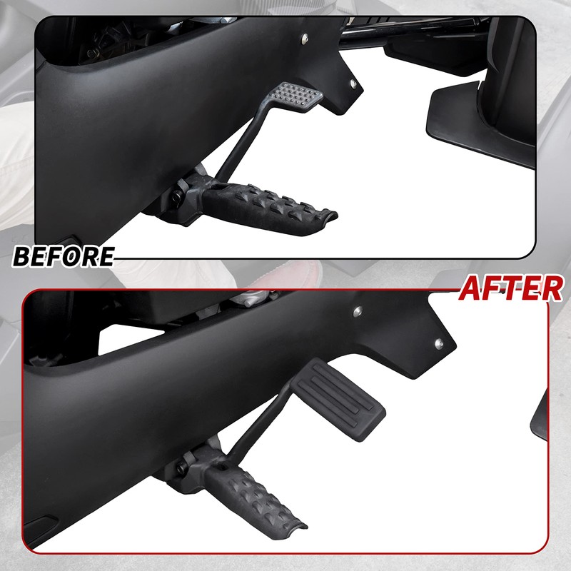 KATIMOTO Larger Brake Pedal for Ryker, Extended Brake Foot Rest