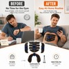 EMS Muscle Stimulator for Home Fitness – Portable Ab, Arm,