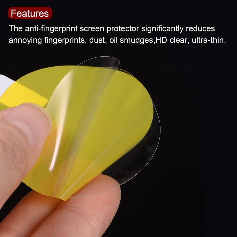 sourcing map Pack of 5 Protective Films 33 mm Soft