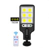 Solar Outdoor Lights 2500LM LED Security Lights with Remote Control,