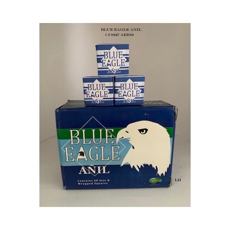 Blue Eagle Squares (Añil). - 6 squares