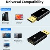 4K DisplayPort to HDMI Adapter 2-Pack,24K Gold Plated Uni-Directional Display