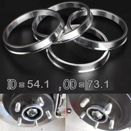 Customadeonly For Toyota Scion 73.1mm (Wheel) to 54.1mm (Hub) Centric Rim Spacer Ring x4 Miata