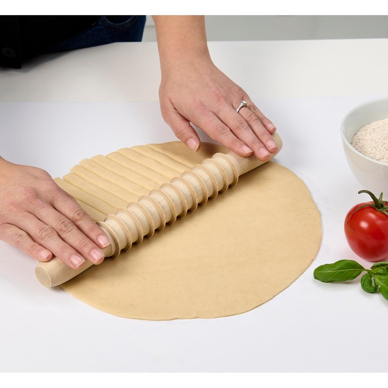 Fantes 14810 Pasta Pin, Beechwood, Made In Italy, 12", The