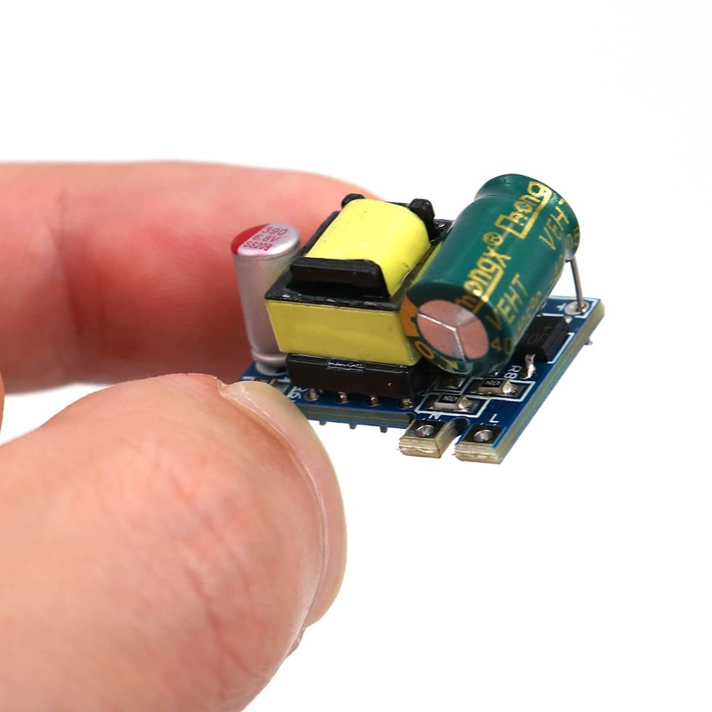 POFET 2PCS AC 220V To DC 5V Micro-Volume Isolated Switching