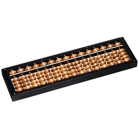Tomoe 84252 Abacus 15 Digit Standard Small Birch Ball