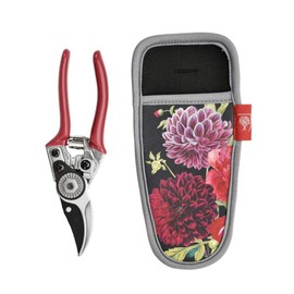 Burgon & Ball RHS Endorsed British Bloom Pruner and Holster Set, 17 cm Length