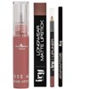 Kit de Labios Nude con Labial Líquido Italia Deluxe, Labial