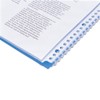Lihit Lab N1482-3 Clear Book, Replaceable A4, 30 Holes, 10