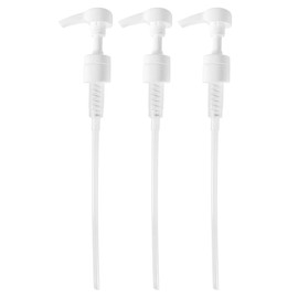 Pillowtex Push Pump Replacements Liquid Dispenser Pump for Shampoo, Conditioner, Hand sanitizer, etc. 20 Pack Push Pumps for Bottle Size 24/410 in Color White - 24mm Threaded for Bottles.