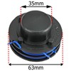 SPARES2GO Line & Spool Compatible with MacAllister GT2535S MGTP300P Strimmer