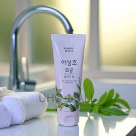 Happybath 해피바스 클렌징폼 200g 1개입 어성초 모공케어 Happy Bath Cleansing Foam 200g with Mugwort Pore Care