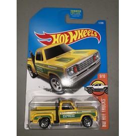 Hot Wheels, 2017 HW Hot Trucks, 1978 Dodge Li'l Red Express Truck [Yellow] 11/365