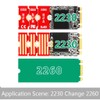 RingBuu - Extended Bracket, M2 M2PLUS NGFF NVME M.2 Extended