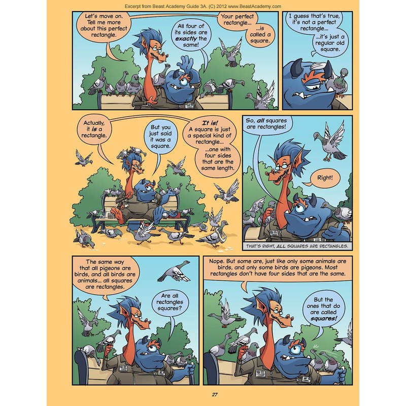 Beast Academy 3A: Guide and Practice, 2 Books Collection Set,